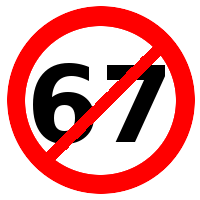 No a la jubilación a los 67