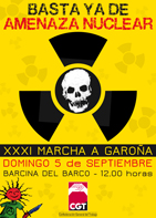 Marcha Garoña CGT
