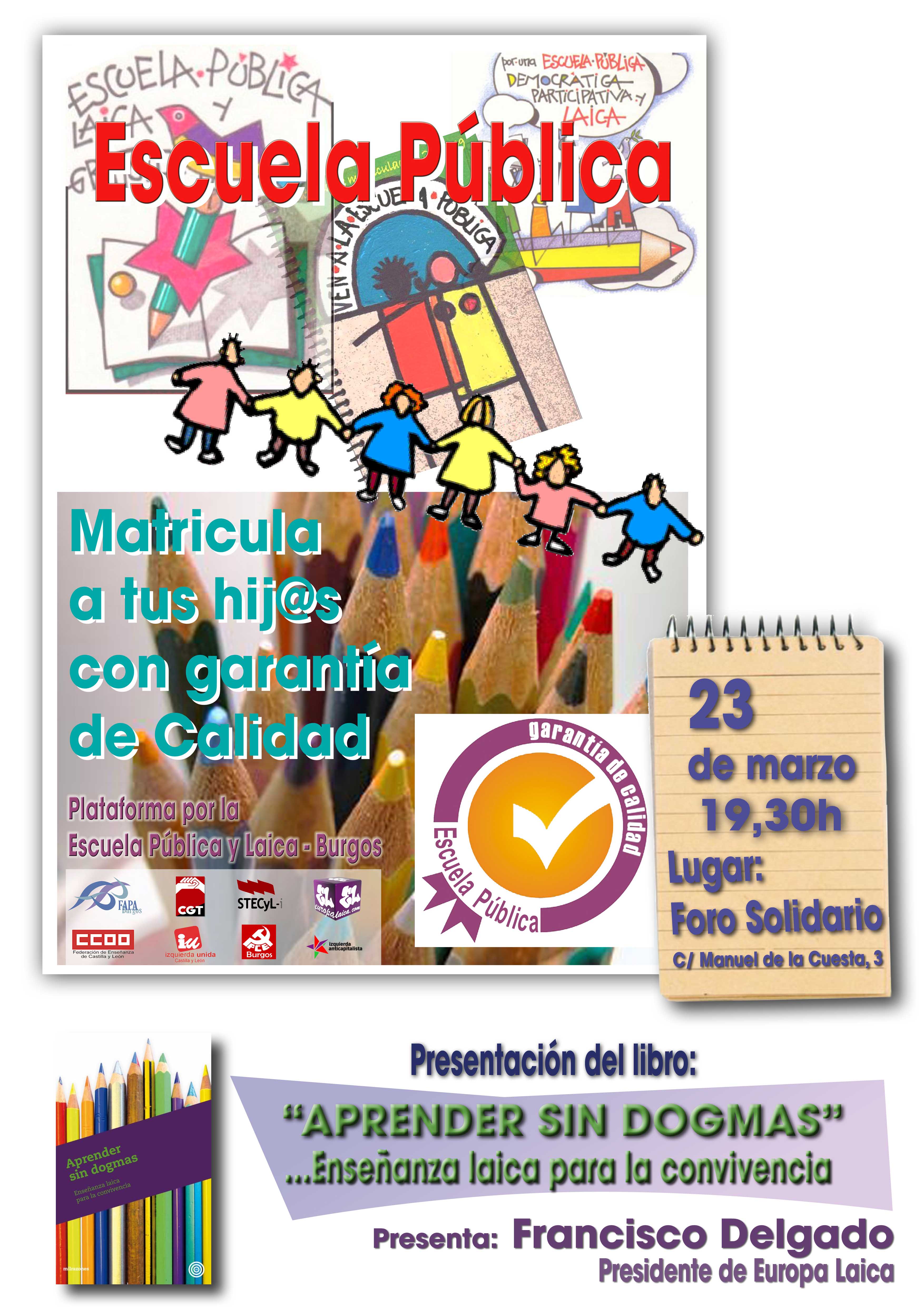 Charla Aprender sin dogmas