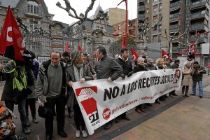 concentración CGT Miranda