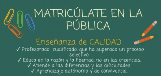 Matriculate en la publica