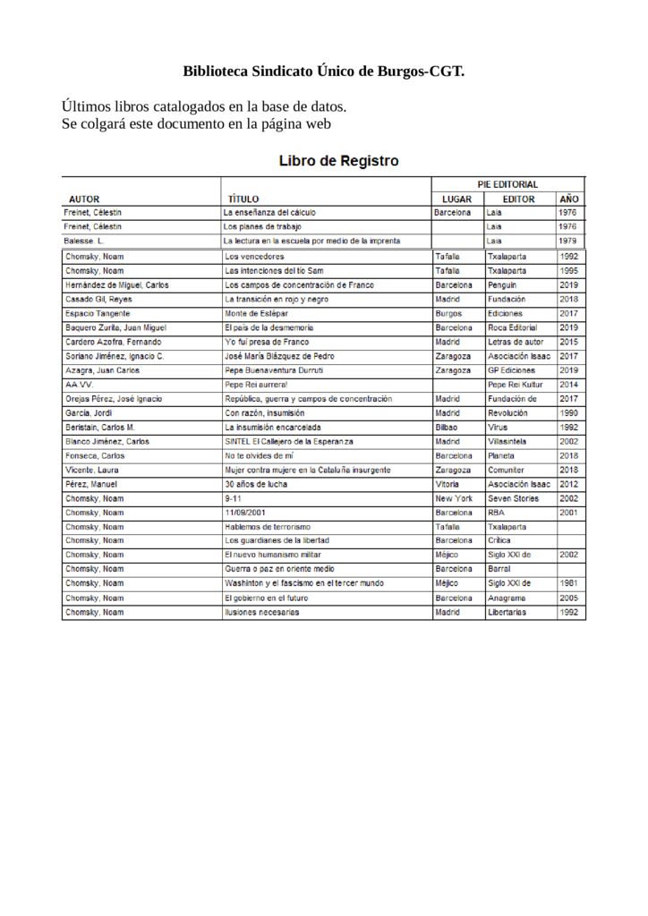 thumbnail of UltimosLibrosBibliotecaCGT-1