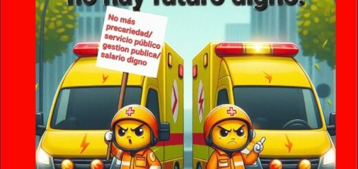 Ambulancias en lucha