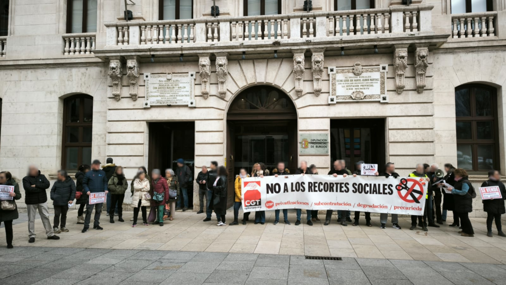 Concentración Diputación