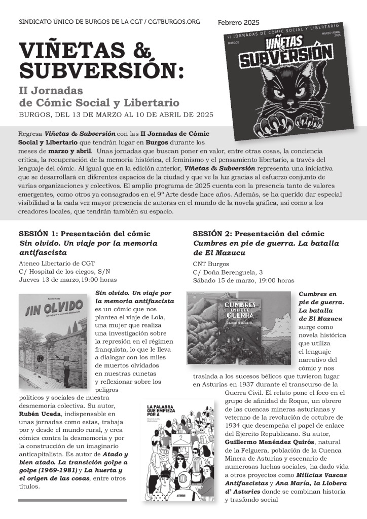 thumbnail of hoja jornada comic febrero 2025