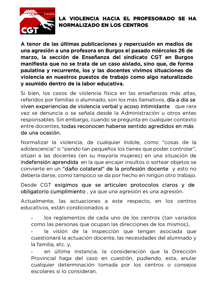thumbnail of COMUNICADO NORMALIZACIÓN VIOLENCIA DOCENTES