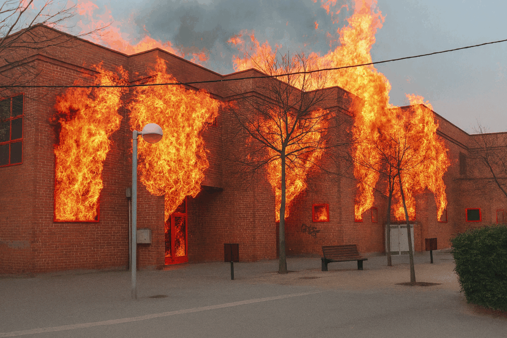 calor extremo guardería