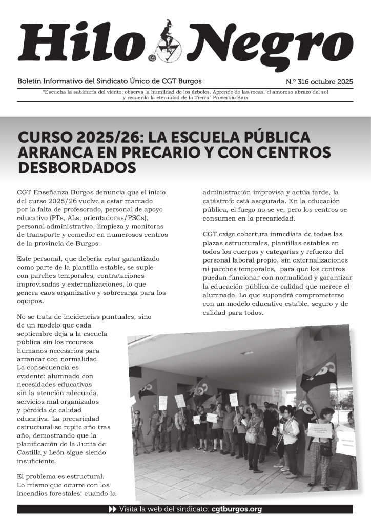 thumbnail of Hilo negro octubre 2025