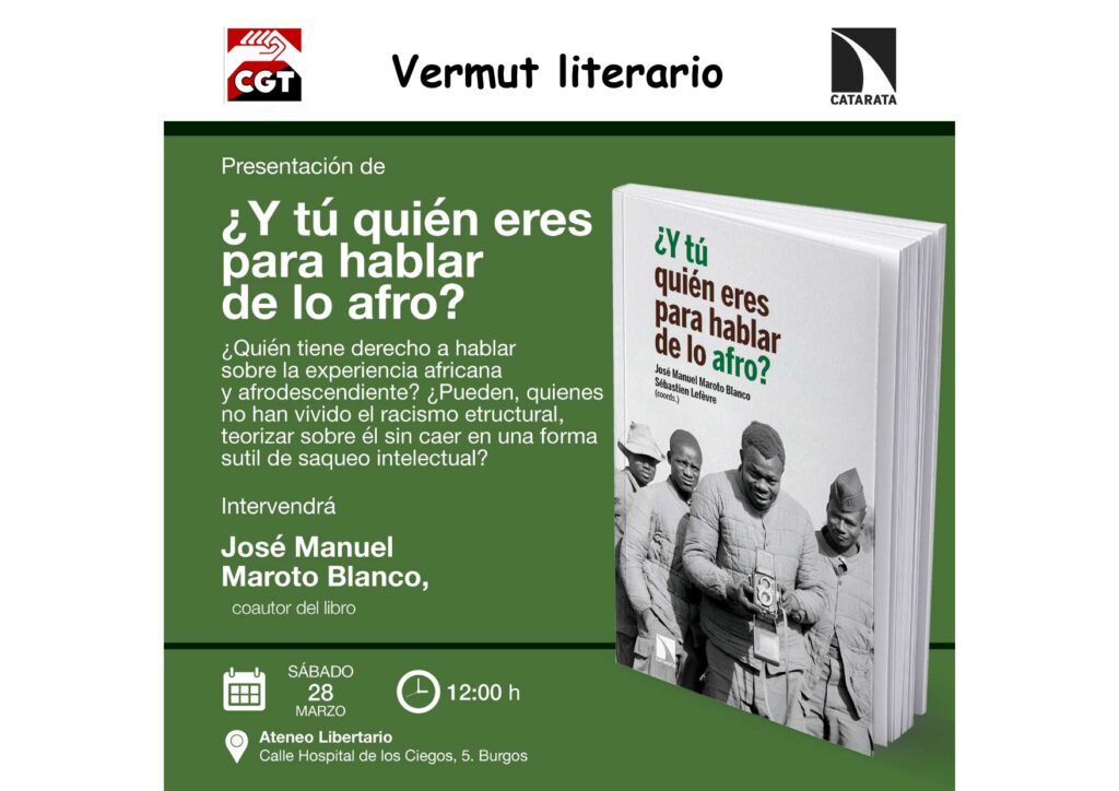 ¿Y TÚ QUIÉN ERES PARA HABLAR DE LO AFRO?