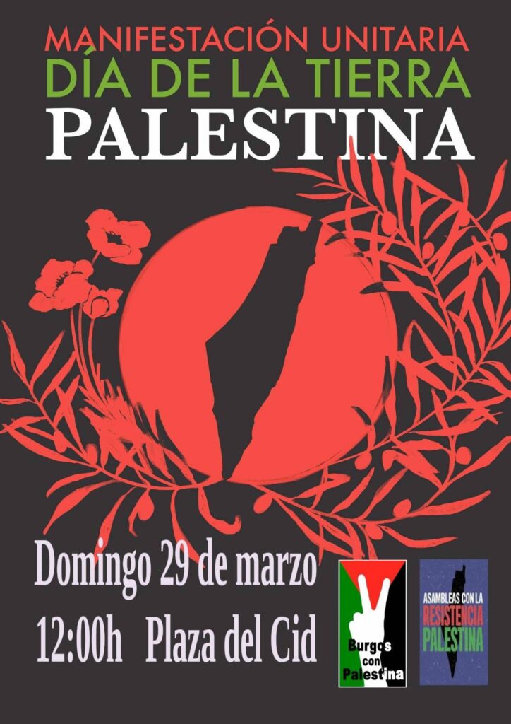 cartel manifestación